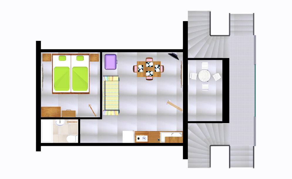 Iris Apartments Chrani Værelse billede